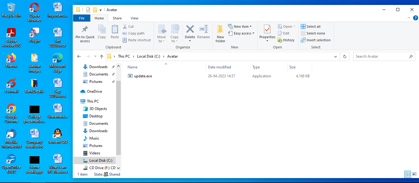 BEWARE OF FAKE CHROME UPDATE