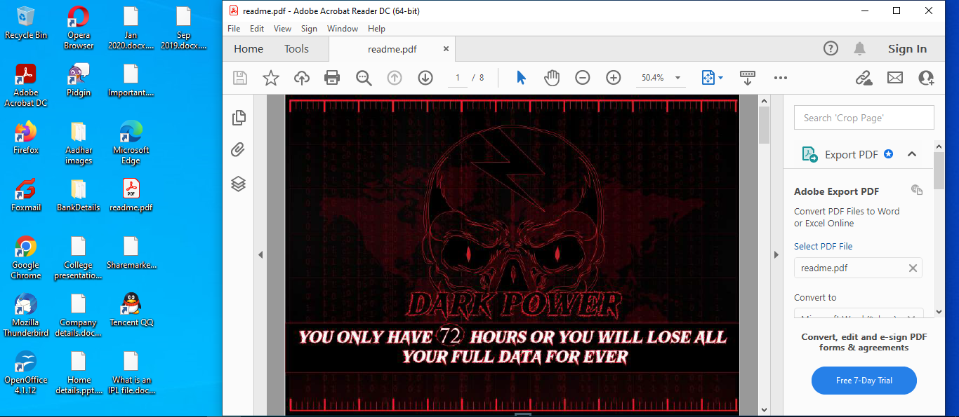 What is Dark Power Ransomware ?