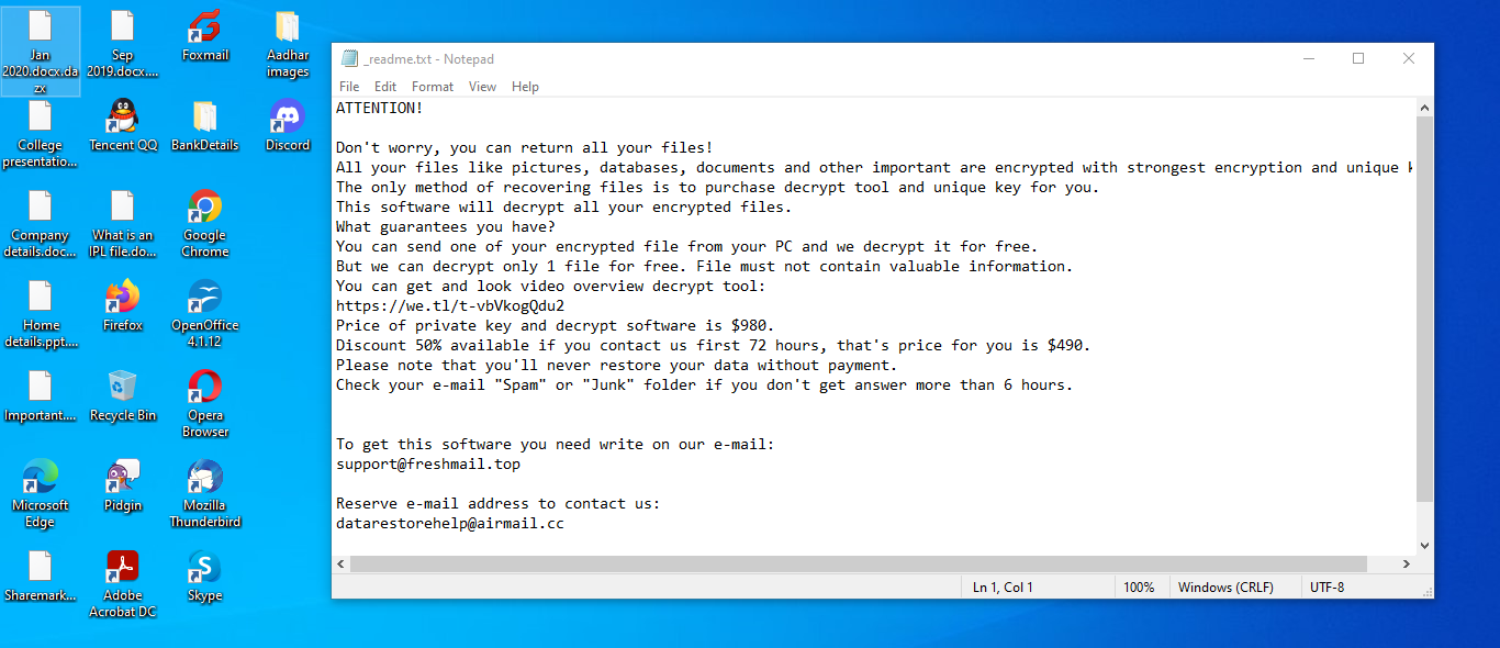 What is Dazx Ransomware ?