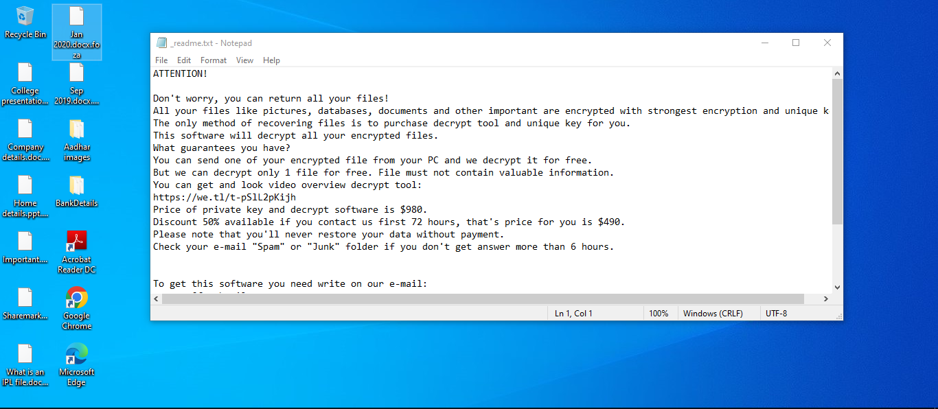 What is Foza Ransomware ?