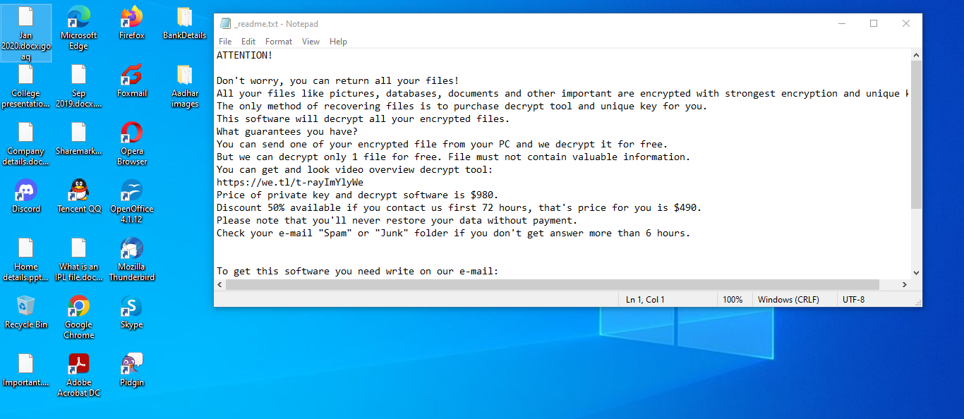 What is Goaq Ransomware ?