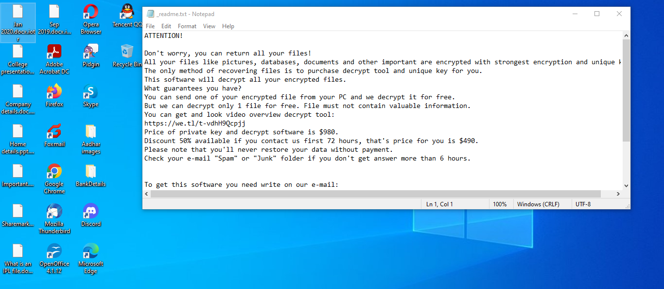 What is Iotr Ransomware ?