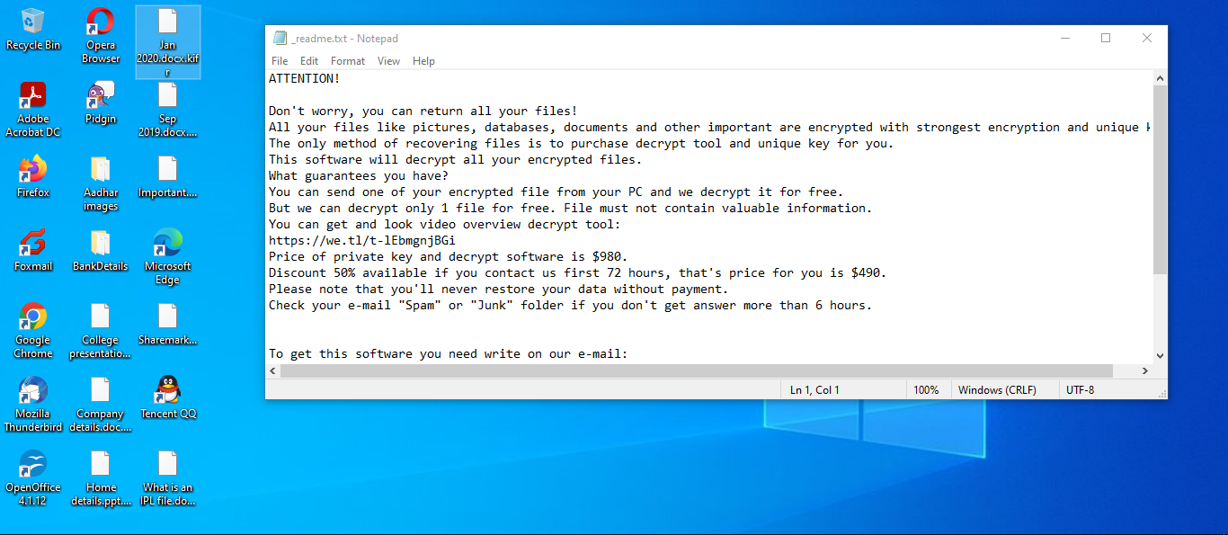 What is Kifr Ransomware ?