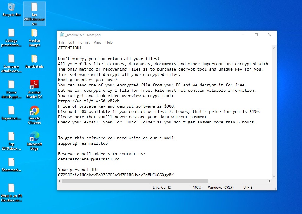 What is Neon Ransomware?