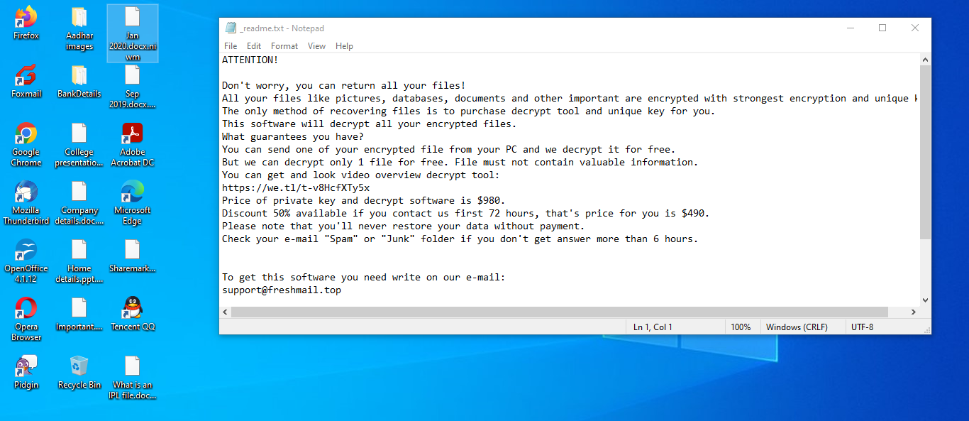 what is Niwm Ransomware ?