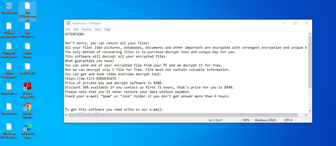 What is Qopz Ransomware?