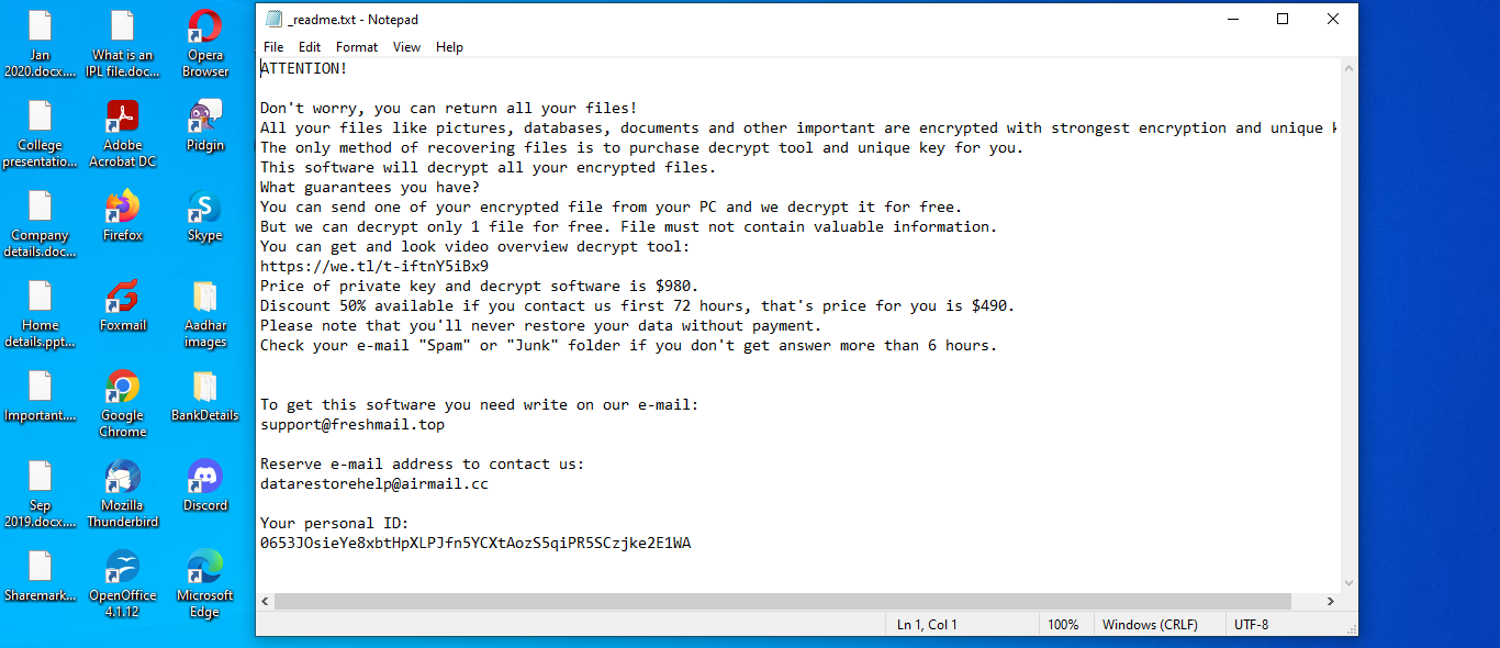 What is Qoqa Ransomware ?