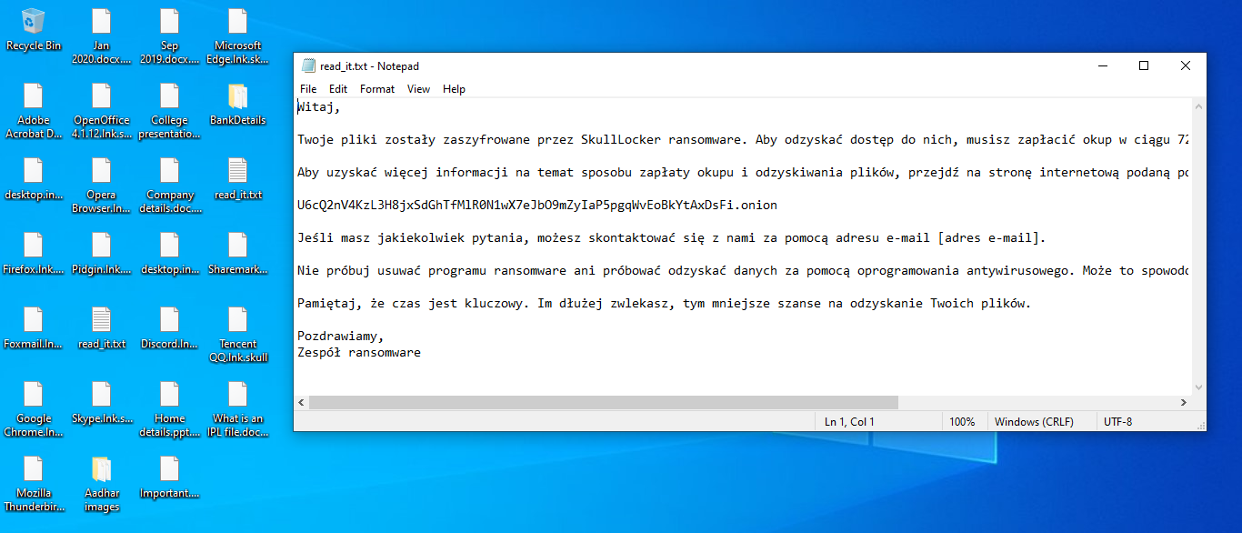 What is SkullLocker Ransomware ?