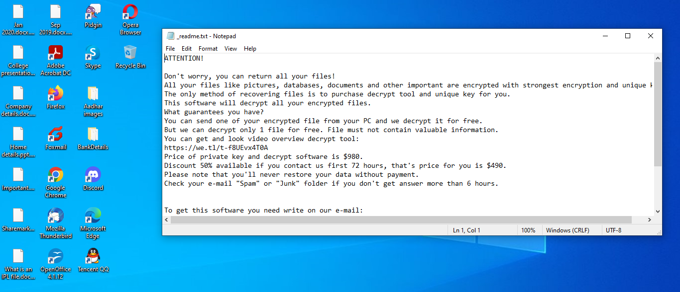 What is Tywd Ransomware ?